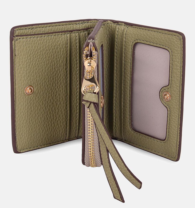 Laurent David Porte-monnaie en Vert pour femmes (374080)