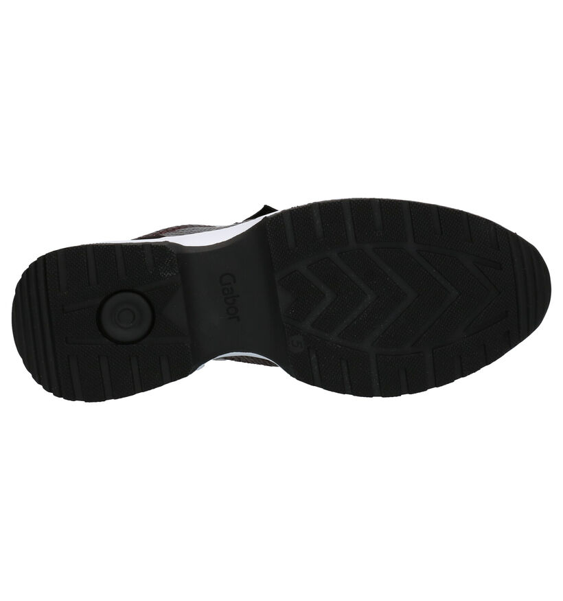 Gabor Comfort Chaussures basses en Rose en cuir (260089)