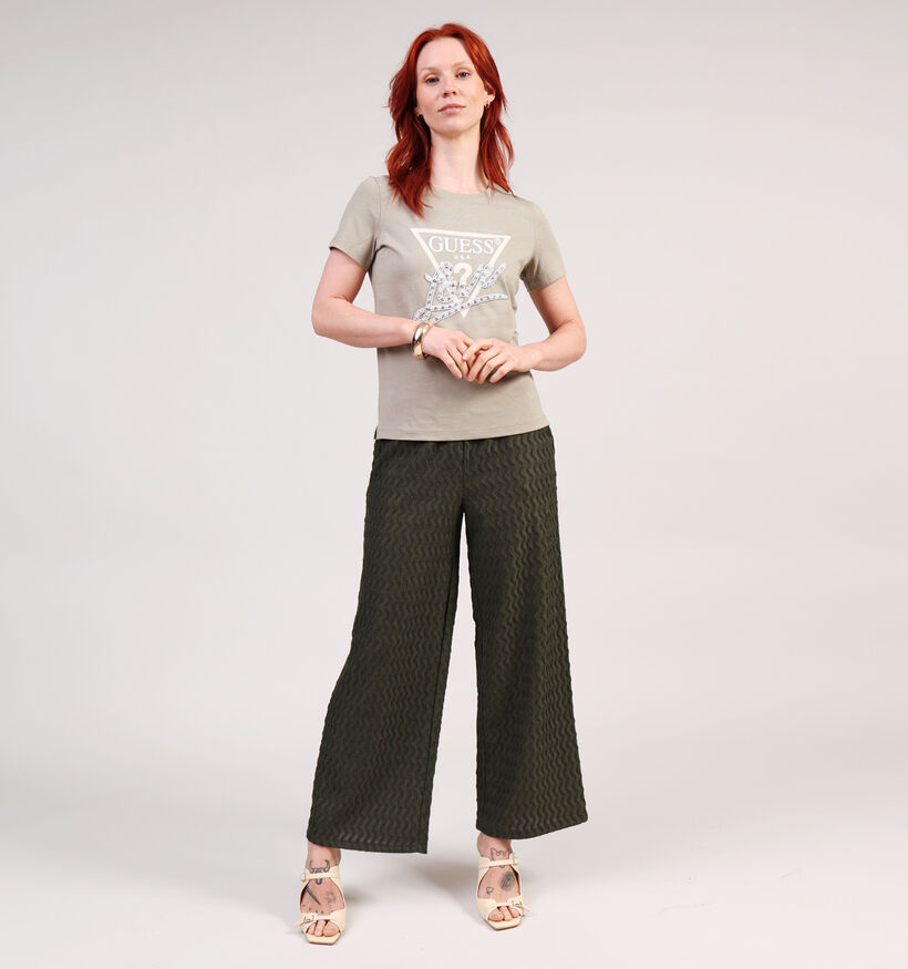 Guess Groene T-shirt voor dames (360698)