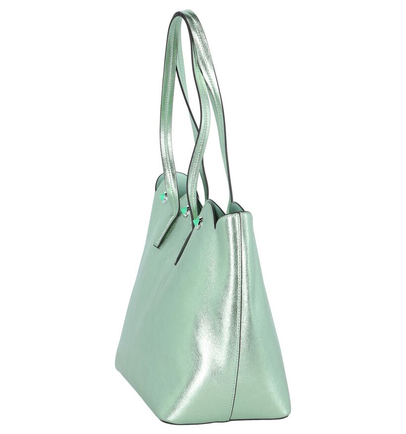 Licht Blauwe Shopper Tas Emmy Wieleman in kunstleer (215320)