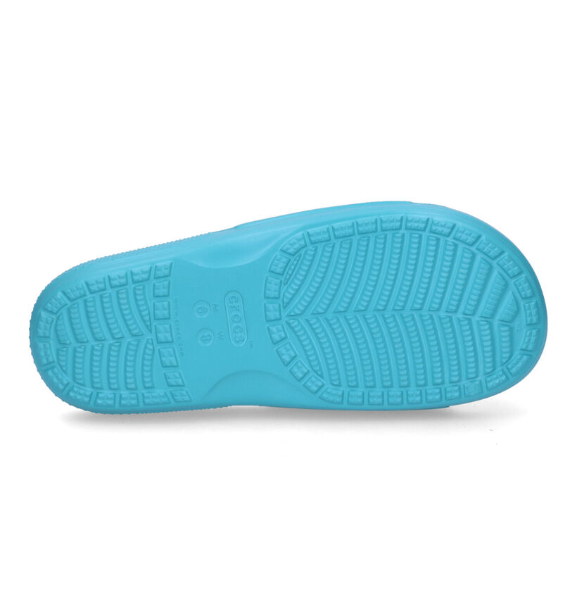 Crocs Classic Nu-pieds en Bleu pour femmes (322207)