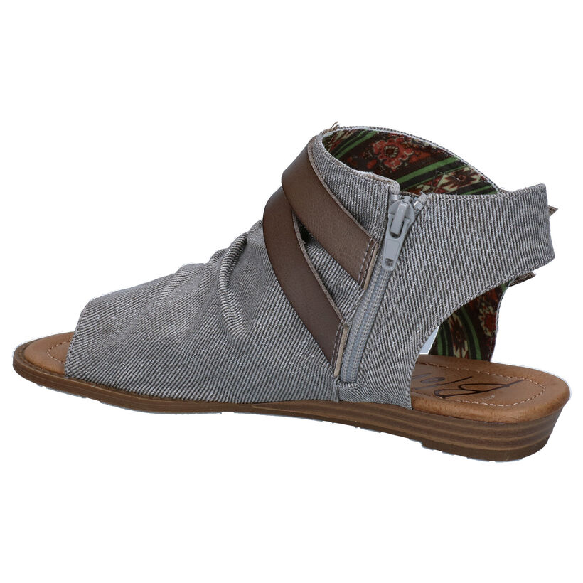 Blowfish Malibu Balla Vegan Zwarte Sandalen in stof (288922)