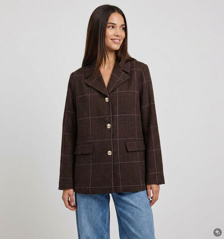 Pieces Vesten Bruin