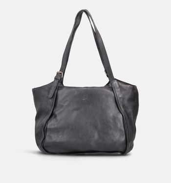 DSTRCT Cabas Noir/Cognac