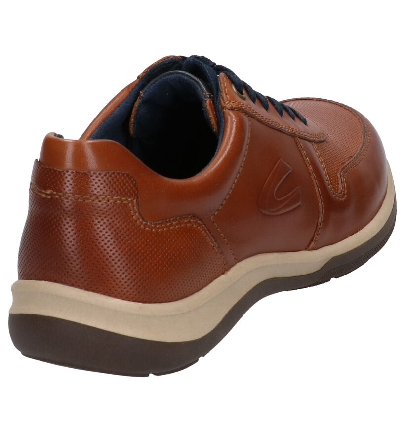 Camel Active Chaussures basses en Cognac en cuir (271300)