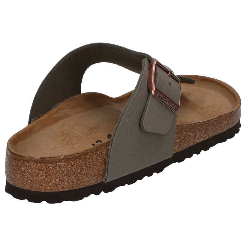 Birkenstock Ramses Zwarte Teenslippers voor heren (322799)