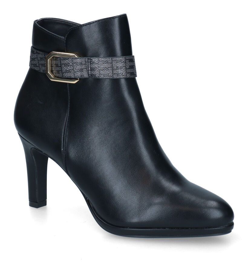 Tamaris Bottines à talons en Noir en simili cuir (317341)