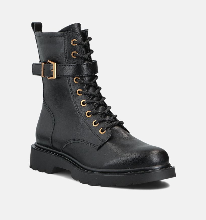 Tamaris Zwarte Veterboots voor dames (362748)