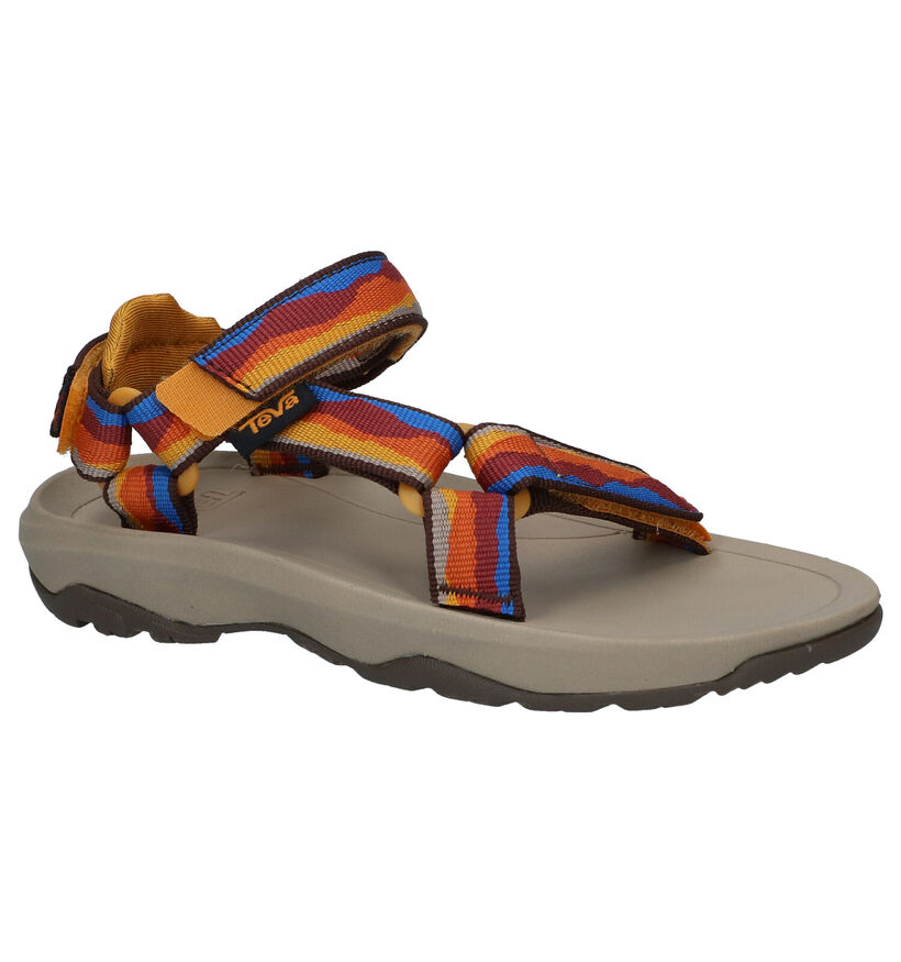 Teva Hurricane Blauwe Sandalen in stof (286623)