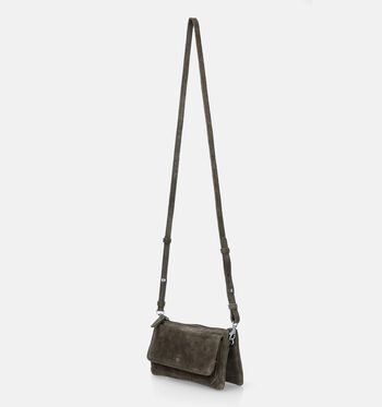 DSTRCT Crossbody tassen Cognac/Bruin/Roze/Groen