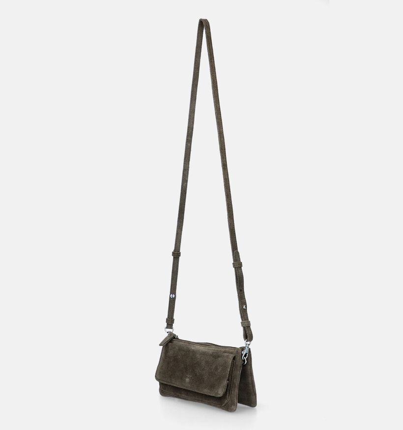 DSTRCT Portland Road Sac porté croisé en Vert kaki pour femmes (353929)