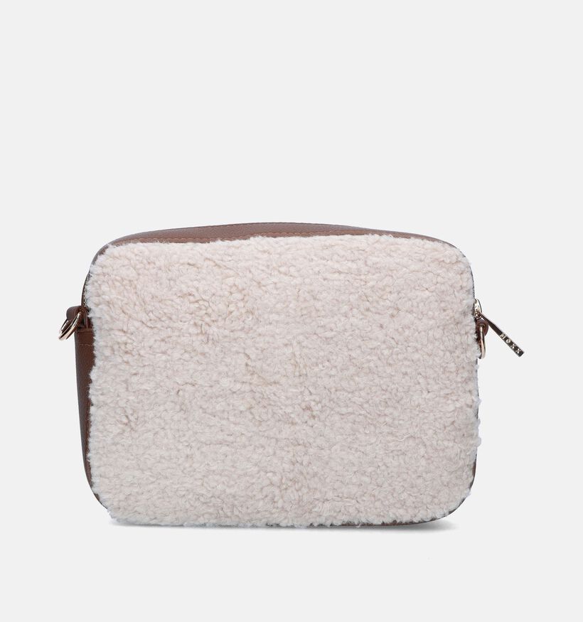 Mexx Sac port&eacute; crois&eacute; teddy en &Eacute;cru pour femmes (339316)