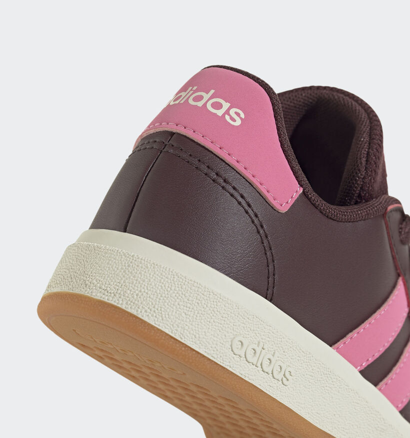 adidas Grand Court 2.0 Baskets en Bordeaux pour filles (361534)