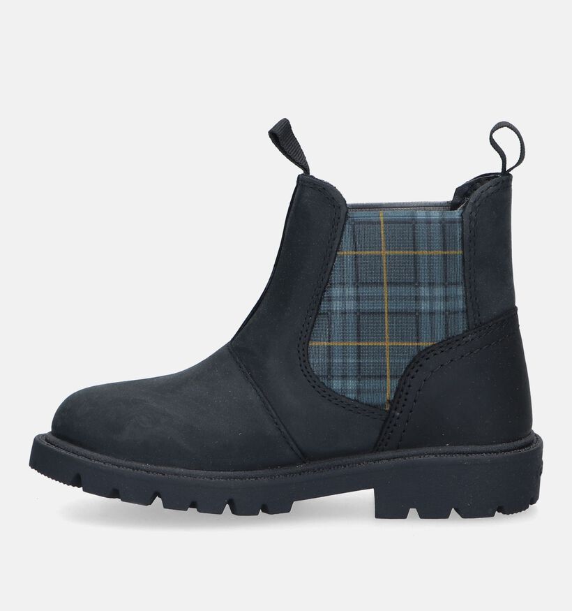 Geox Shaylax Zwarte Chelsea Boots voor jongens (330070) - geschikt voor steunzolen