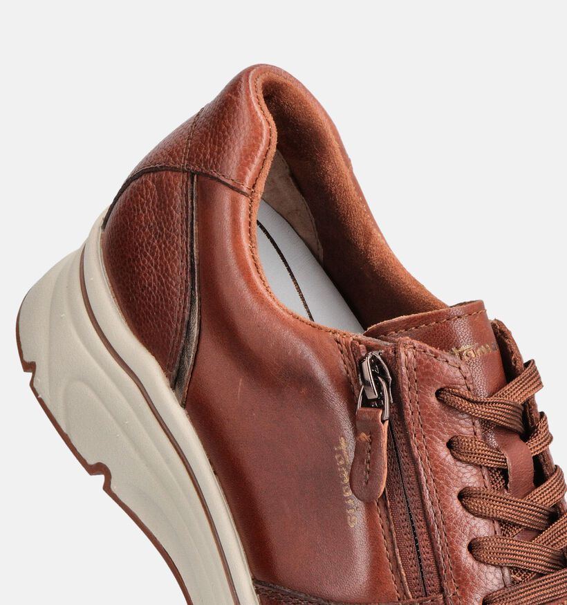 Tamaris Muscat Chaussures à lacets en Cognac pour femmes (360686) - pour semelles orthopédiques