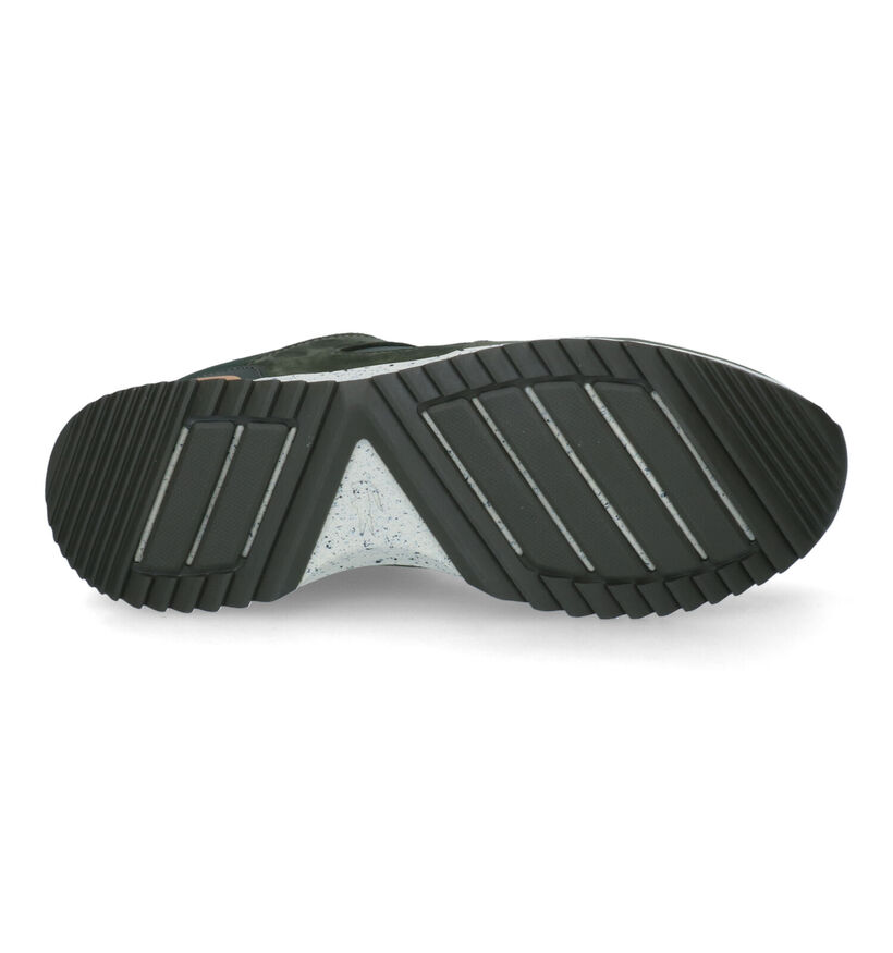 Lacoste Joggeur Baskets en Khaki en cuir (313488)