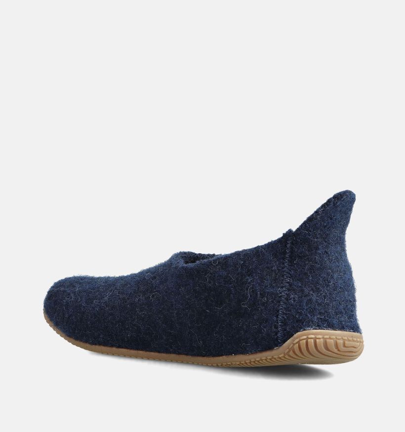 Living Kitzbühel Pantoufles fermées en Bleu foncé pour femmes (364884)