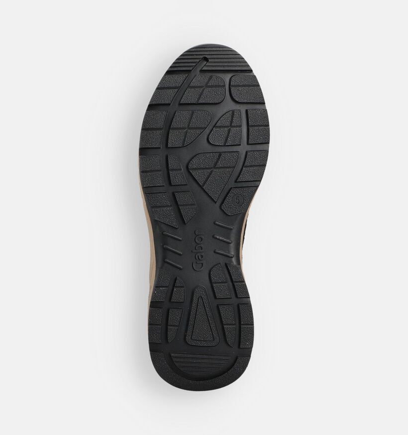 Gabor Zwarte Lage Schoenen voor dames (361604) - geschikt voor steunzolen