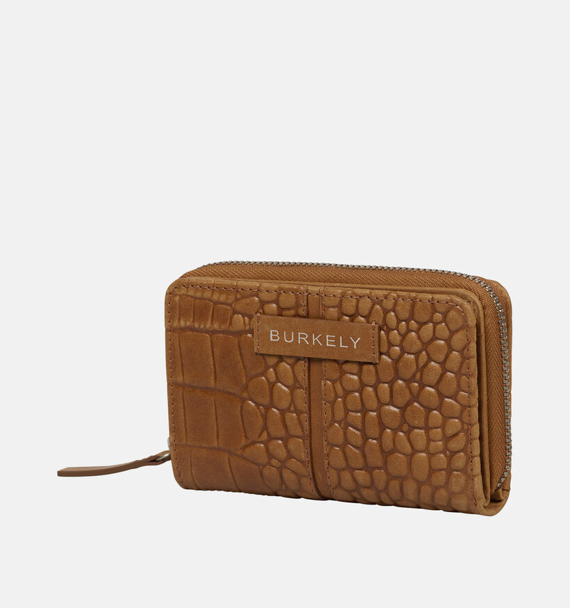 Burkely Colbie Porte-monnaies zipp&eacute; en Cognac pour femmes (380457)