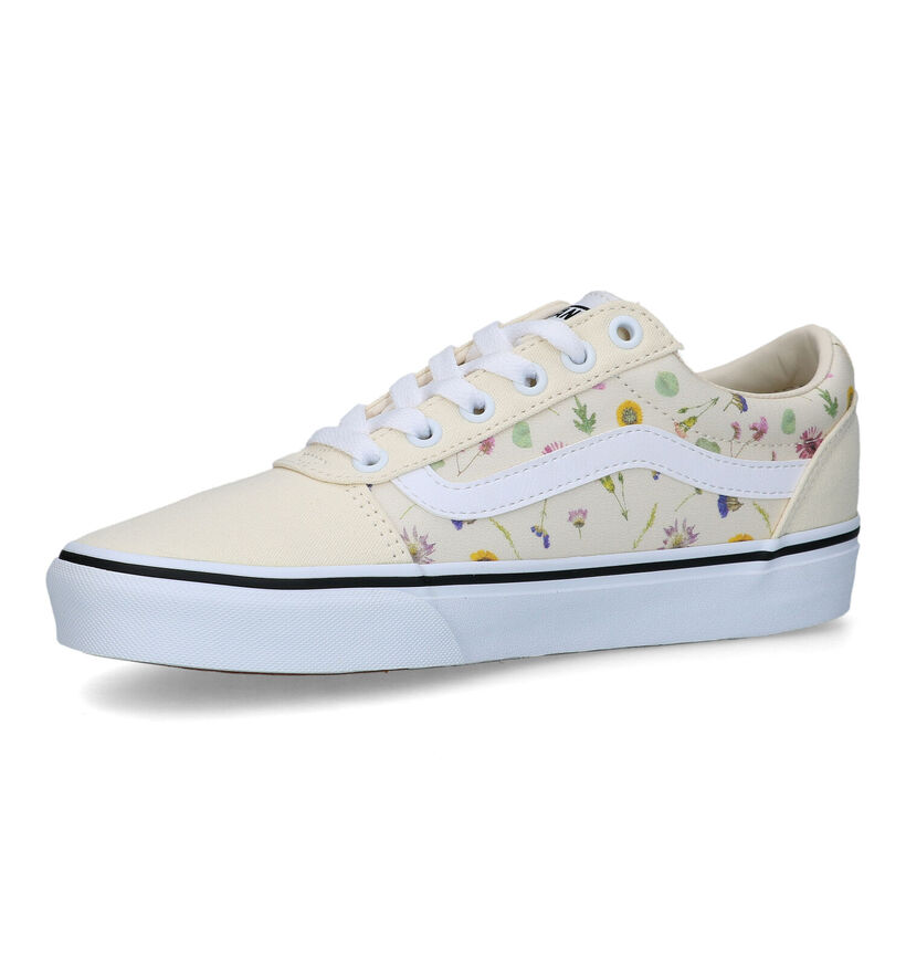 Vans Ward Baskets de skate en Rose pour femmes (327993)