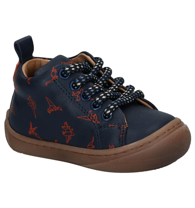 STONES and BONES Vorm Chaussures pour b&eacute;b&eacute; en Cognac pour gar&ccedil;ons (295065) - pour semelles orthop&eacute;diques