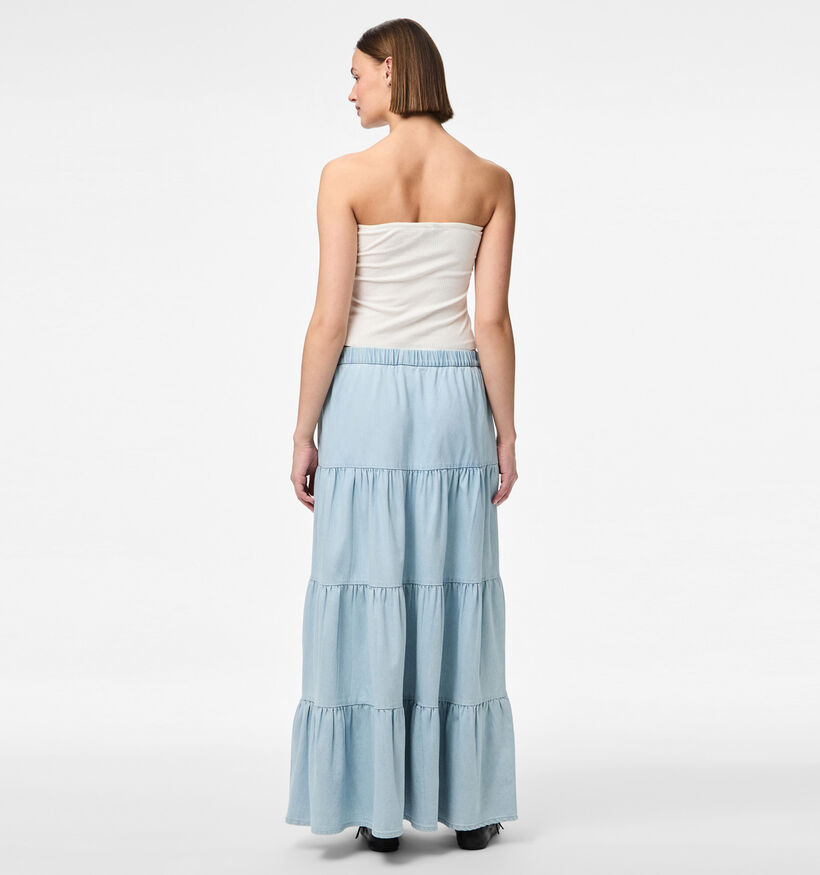 Pieces Tula Blauwe Maxi Rok voor dames (357382)