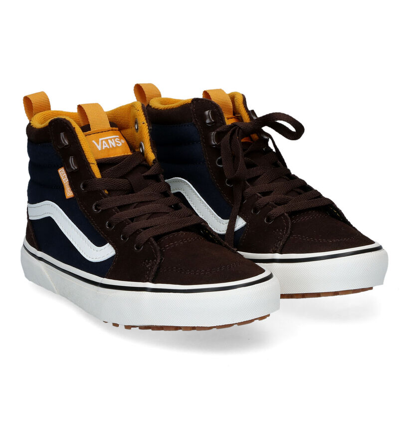 Vans Filmore Baskets en Marron pour garçons (317523)