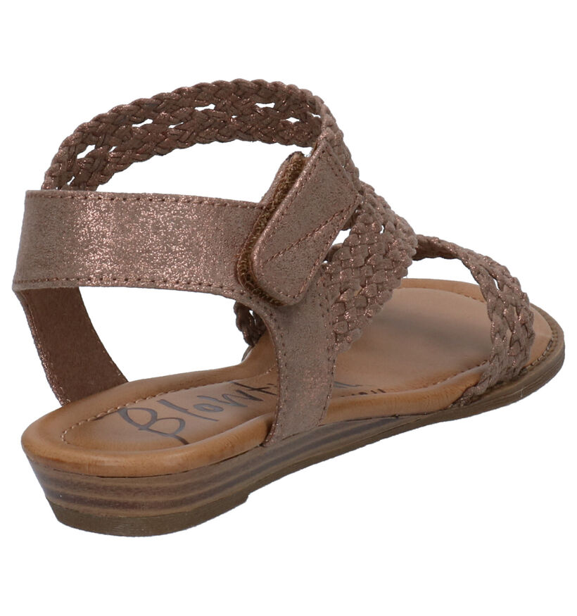 Blowfish Malibu Besille Vegan Sandales en Bronze en simili cuir (274186)