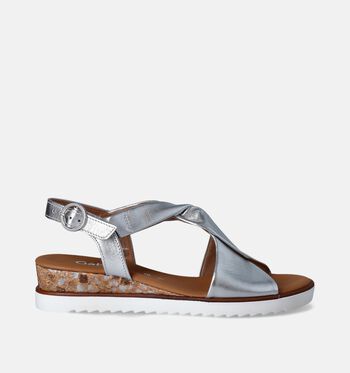 Gabor Comfort Sandales Noir/Blanc/Or/Argent