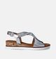 Gabor Zilveren Sandalen met sleehak voor dames (355037)