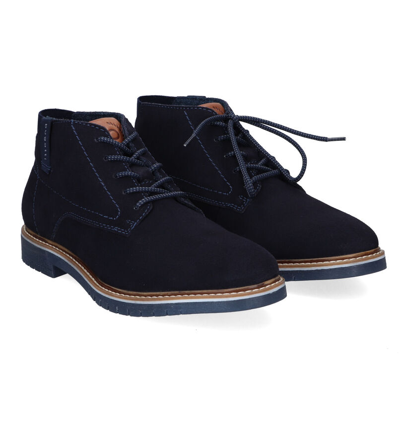 Bugatti Chaussures classiques en Bleu foncé pour hommes (328581)