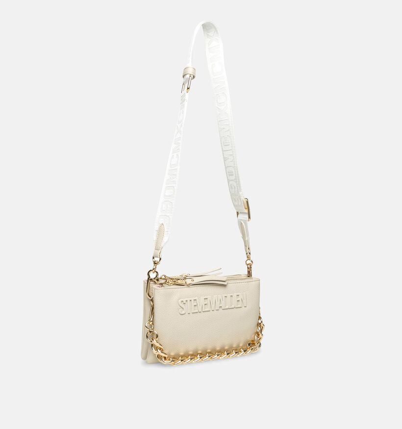 Steve Madden Bnicco Sac port&eacute; crois&eacute; en Ecru pour femmes (370261)