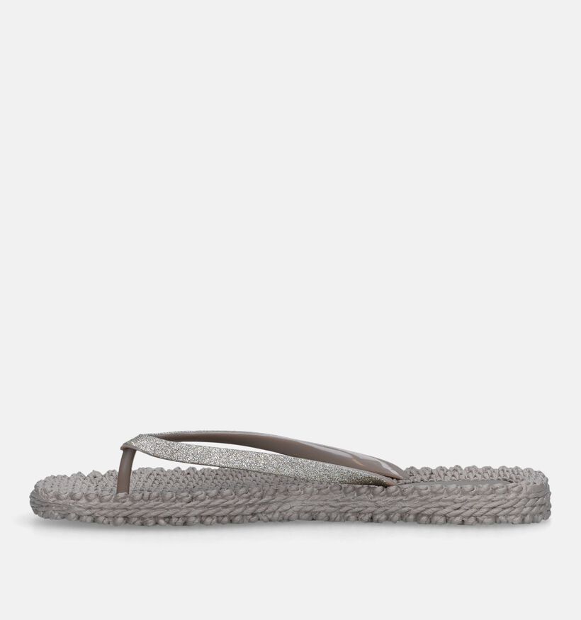 Ilse Jacobsen Cheerful Tongs en Taupe pour femmes (335807)