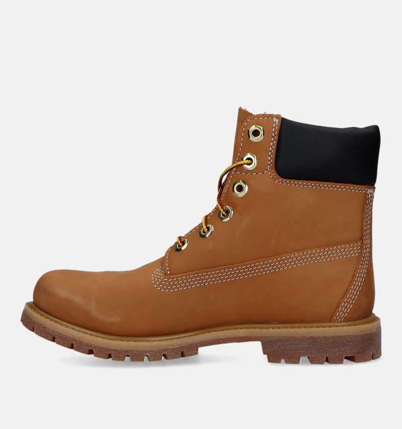 Timberland 6IN Premium Bottines en Camel pour femmes (328665) - pour semelles orthopédiques