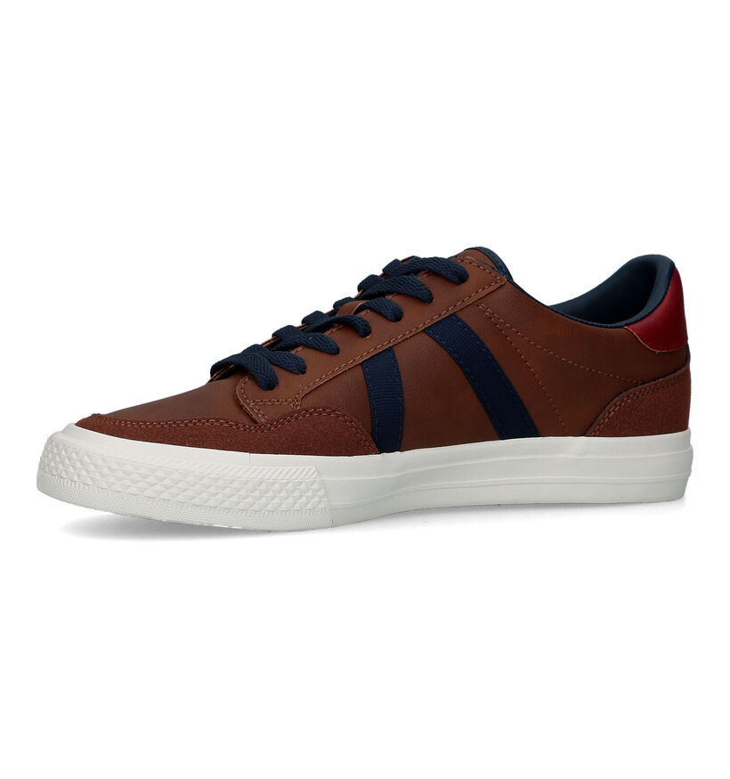 Jack & Jones Morden Pu Combo Chaussures à lacets en Bleu pour hommes (321098)