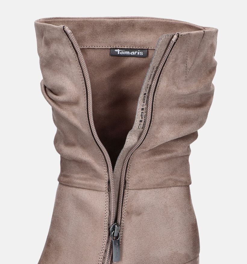 Tamaris Taupe Korte Laarzen voor dames (346588)