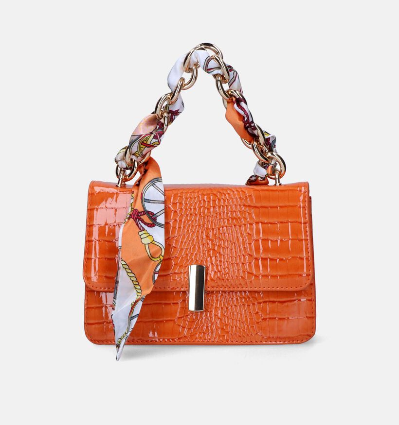 Elegance Du Marais Sac à main avec bandoulière en Orange pour femmes (349230)