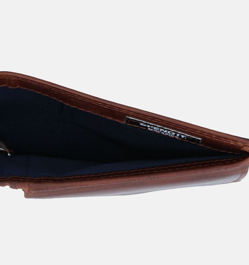 Maverick Bruine Portefeuille voor heren (358807)
