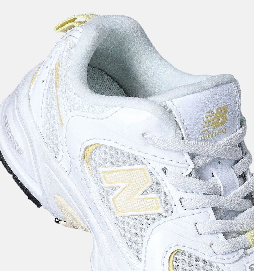 New Balance PZ530 Baskets basses en Blanc pour filles (353450) - pour semelles orthopédiques