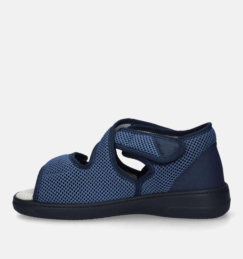 Podowell Athena Blauwe Orthopedische Sandalen voor dames (342243) - geschikt voor steunzolen