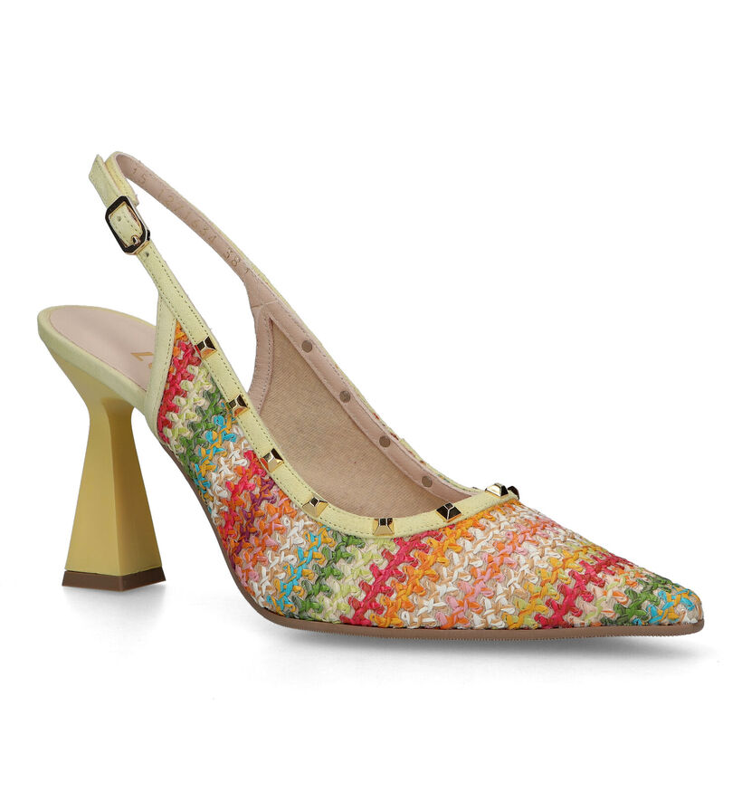 Lodi Momsa Gele Slingback pumps voor dames (325027)