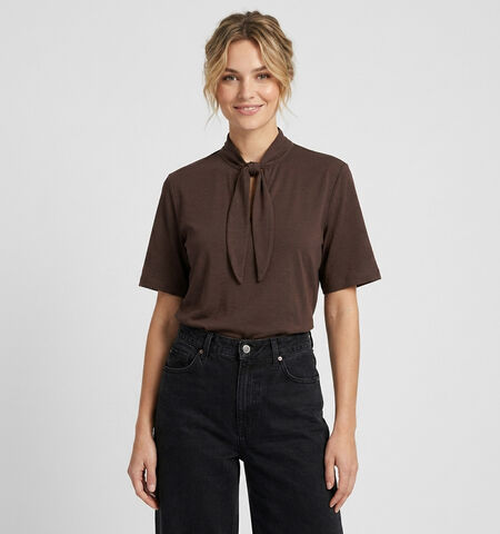 Vero Moda D&eacute;bardeurs Marron