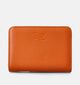 Crinkles Porte-monnaie zippé en Orange pour femmes (358085)