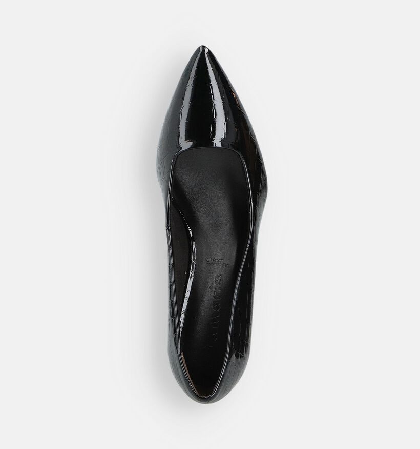 Tamaris Crocodile Zwarte Pumps voor dames (362726)