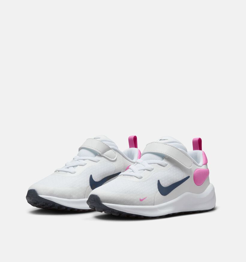 Nike Revolution 7 Witte Sneakers voor meisjes (357208)