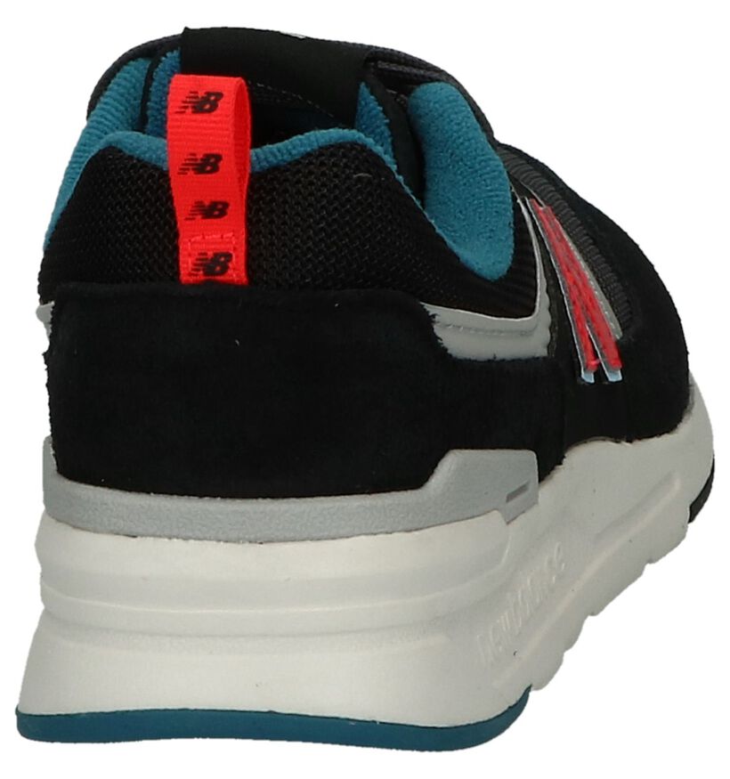 Zwarte Sneakers New Balance PR997 in daim (239859)