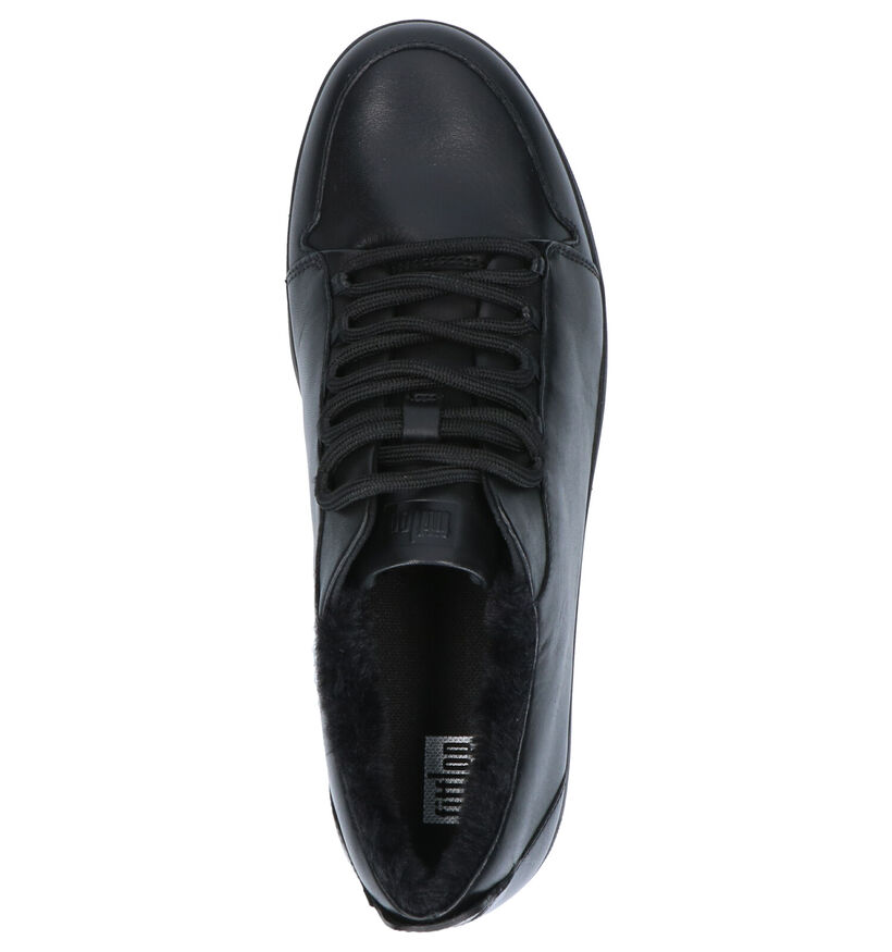 FitFlop Camryn Zwarte Sneakers in leer (255997)