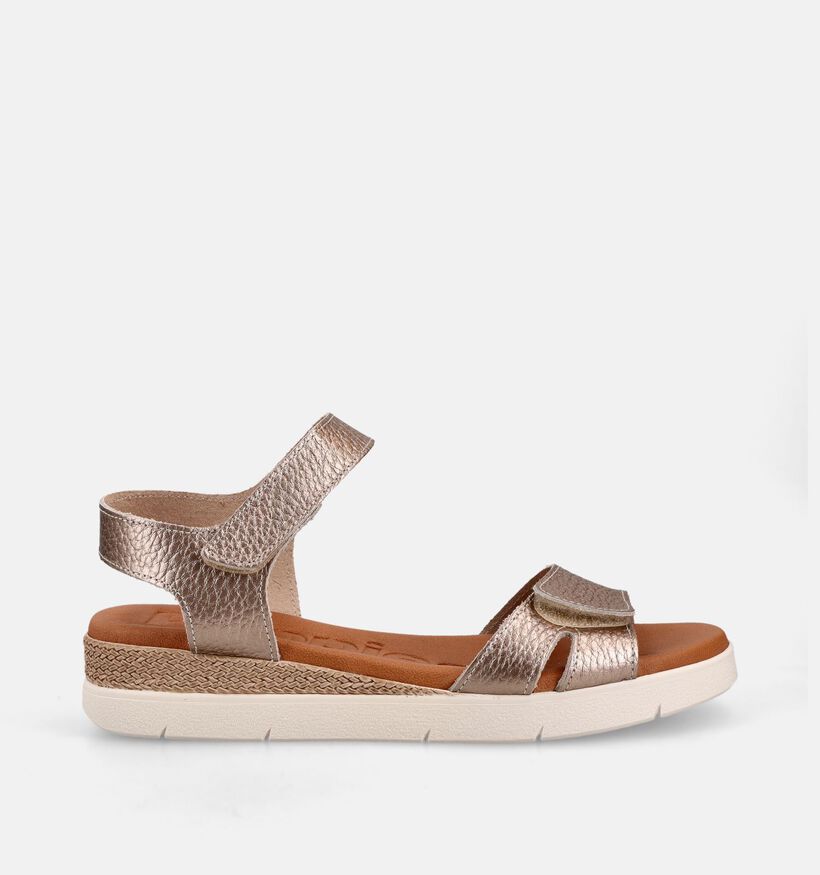 Hush Puppies Dartos Sandales compens&eacute;es en Or pour femmes (370578)