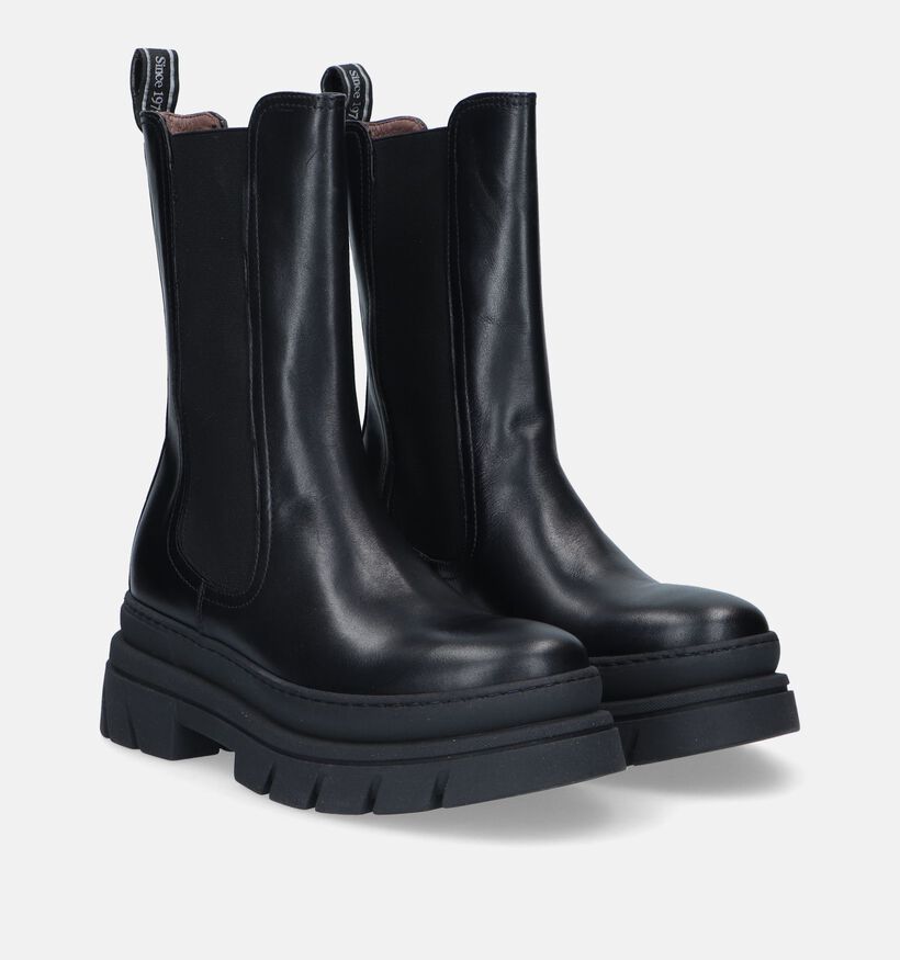Nerogiardini Zwarte Chunky Chelsea Boots voor dames (330176)