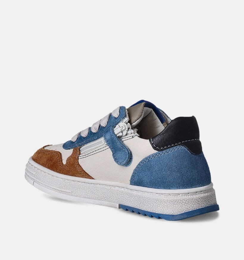 STONES and BONES Parry Chaussures à lacets en Écru pour garçons (352667) - pour semelles orthopédiques